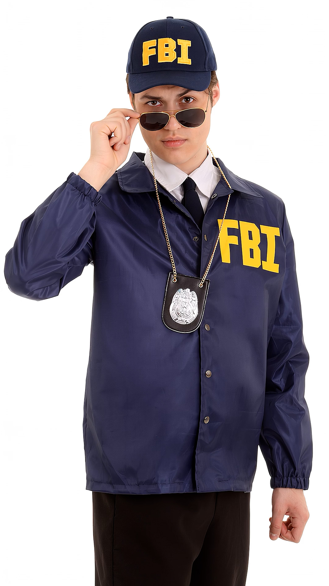 FUN2263AD Adult FBI Costume